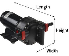 HİDROFOR AQUA JET WPS 5.2 GPM 12V BSP 2.8 BAR 20 LT/DK