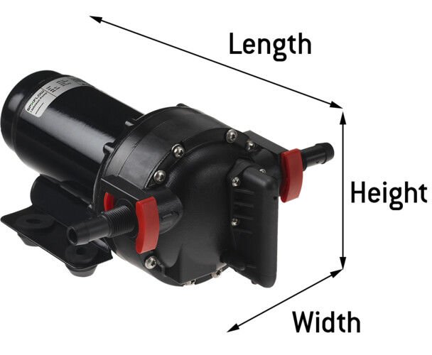 HİDROFOR AQUA JET WPS 5.2 GPM 24V BSP 2.8 BAR 20 LT/DK