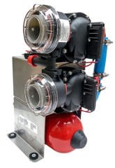 HİDROFOR AQUA JET DUO WPS 10.4 GPM 24V 2.8 BAR 40 LT/DK 2 LT TANKLI