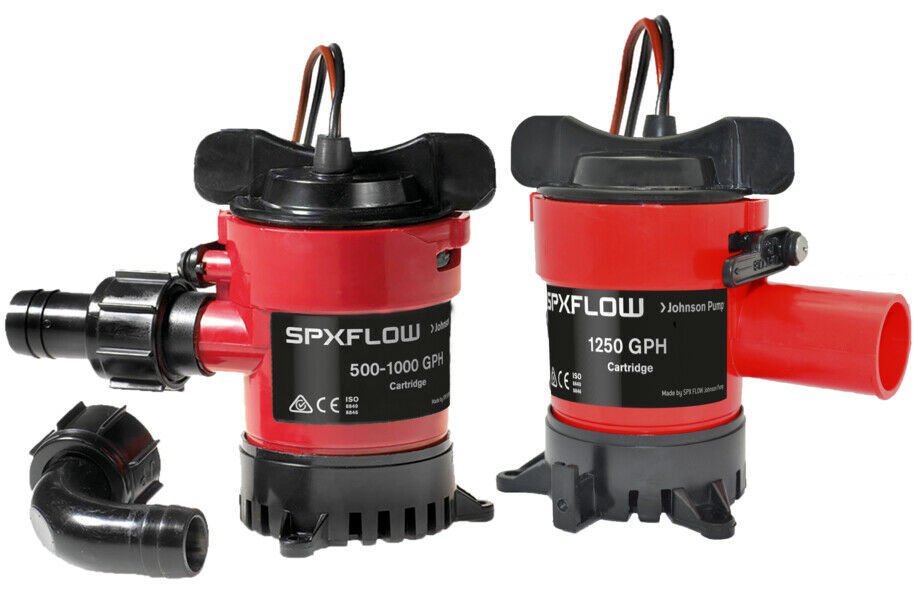 SİNTİNE POMPASI CARTRIDGE BILGE PUMP 750 GPH 12V  50 LT/DK