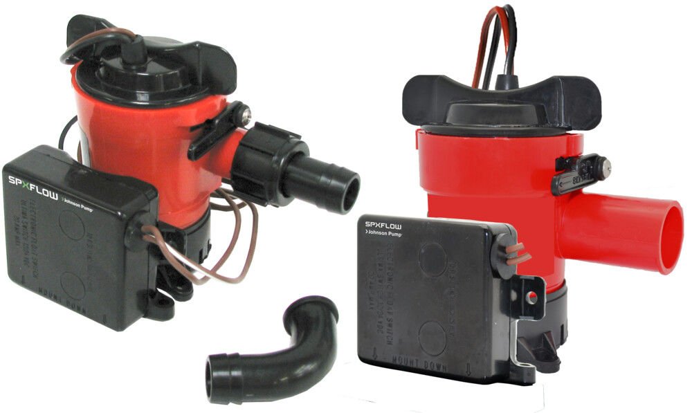 SİNTİNE POMPASI ULTIMA COMBO 750 GPH 12V    50 LT/DK DİJİTAL FLATÖRLÜ