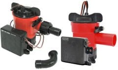 SİNTİNE POMPASI ULTIMA COMBO 1000 GPH 12V   63 LT/DK DİJİTAL FLATÖRLÜ
