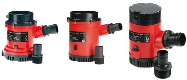 SİNTİNE POMPASI HEAVY DUTY BILGE PUMP 1600 GPH 12V 100 LT/DK