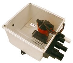 DUŞ TAVASI SHOWER SUMP MULTIPORTS 1000 GPH 12V 61 LT/DK