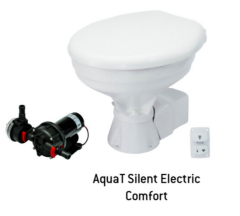ELEKTRİKLİ BÜYÜK TAŞ TUVALET AQUAT TOILET SILENT ELECTRIC COMFORT 24V