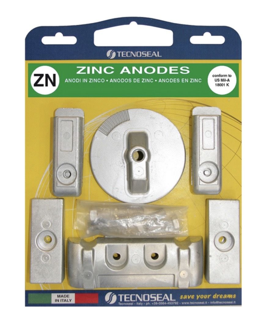 MERCURY ANODE KİT VERADO 6 ÇİNKO