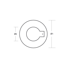 RONDELA  shaft Ø 60mm