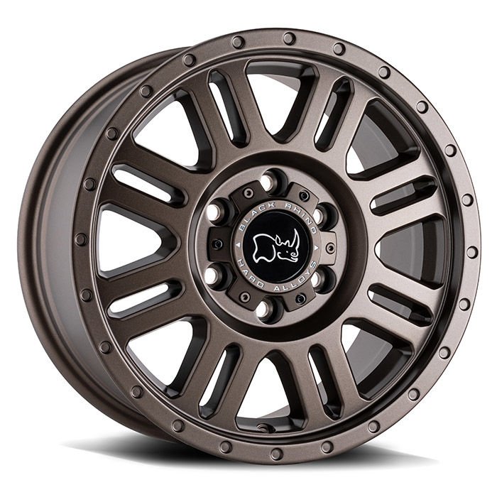 Black Rhino Yellowstone 17X8.0 6X130 ET+45  Matte Bronze