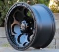 Black Wolf 5748 18X9.0 5X127  ET-12 Matte Black