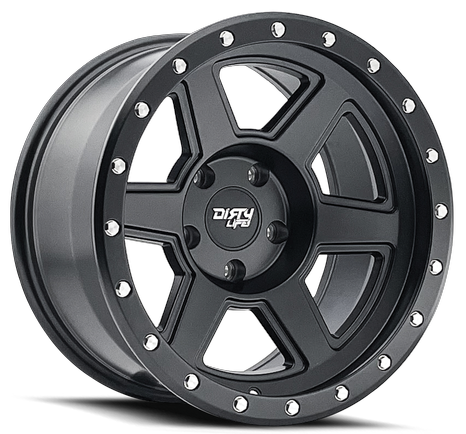 Dirty Life Compound 9315 17X9.0  5X139.7  ET-12 Matte Black