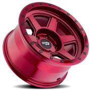 Dirty Life Compound 9315 17X9.0  5X127  ET-12 Crimson Candy Red