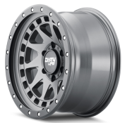 Dirty Life Enigma Pro 9311 17X9.0 5X127   ET-38  Satin Graphite/Black Lip