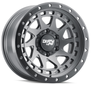 Dirty Life Enigma Pro 9311 17X9.0 5X127   ET-38  Satin Graphite/Black Lip