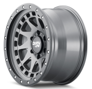 Dirty Life Enigma Pro 9311 17X9.0 8X165.1   ET-12  Satin Graphite/Black Lip