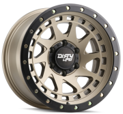 Dirty Life Enigma Pro 9311 17X9.0 6X135  ET-12  Satin Gold /Black Lip