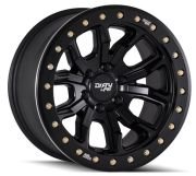 Dirty Life DT-1 9303 20X9.0 5X127 ET0 Matte Black Beadlock
