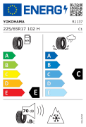 Yokohama  225/65R17 102H  Geolander A/T G015