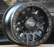 Dirty Life Mesa Race 9312 17X9.0 8X170  ET-12 Matte Black  Beadlock