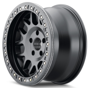 Dirty Life Mesa Race 9312 17X9.0 6X139.7  ET-12 Matte Black Beadlock