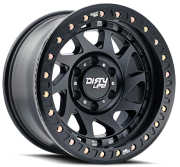 Dirty Life Enigma Race 9313 17X9.0 5X127  ET-12 Matte Black / Beadlock