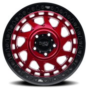 Dirty Life Enigma Race 9313 17X9.0 6X139.7  ET-12 Crimson Candy Red / Beadlock