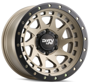 Dirty Life Enigma Pro 9311 17X9.0 5X127   ET-38  Satin Gold /Black Lip