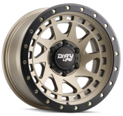 Dirty Life Enigma Pro 9311 17X9.0 6X139.7 ET-38  Satin Gold /Black Lip
