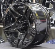 Black Wolf 5345 16X8.0 6X114.3 ET +10 Gloss Black