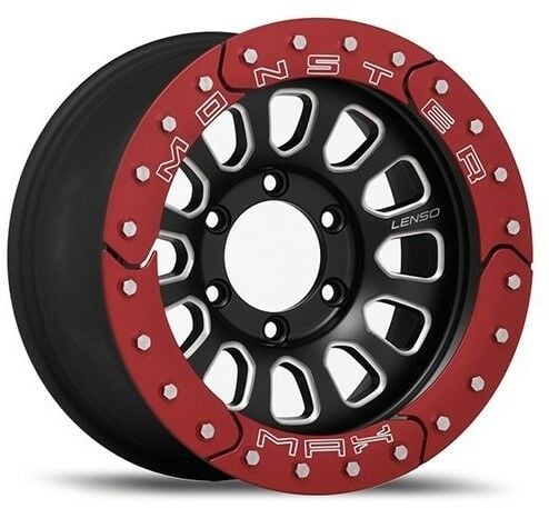 Lenso Max 16X9.0 6X139.7 ET 0 Kırmızı