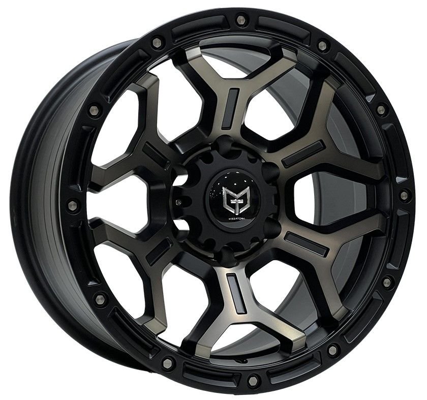 Tork 2860  20X9.0 6X139.7 ET0 Matte Bronze / Black Lip
