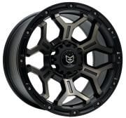 Tork 2860  20X9.0 6X139.7 ET0 Matte Bronze / Black Lip