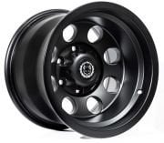 Black Wolf  157 15X10  5X127 ET-44 Matte Black