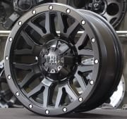 HD 5369 17X8.0 5X114.3  ET0 Mat Black