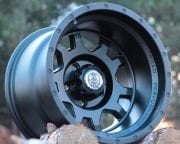 Black Wolf 5815 15X10 5X139.7 ET-44 Matt Black