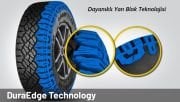 Goodyear  285/70R17 121/118Q  Wrangler Duratrac R/T OWL ( Beyaz Yazılı )