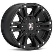 KMC XD822  20X9.0 8X165.1  ET0 Matt Black