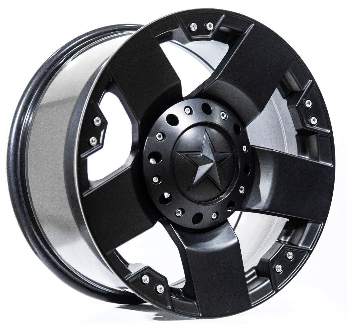 Black Wolf 5187 17X9.0 5X130 ET+15 Matt Black