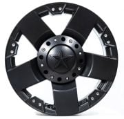 Black Wolf 5187 17X9.0 5X127 ET+15 Matt Black