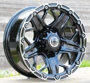 Black Wolf 3812 16X8.0 6X139.7 ET0 BLM
