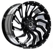 Black Wolf 1164  20X9.0  5X130 ET0 GB / GM