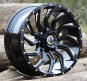 Black Wolf 1164  20X9.0  5X139.7 ET0 GB / GM