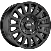 O.Z. Rally Raid 18X8.5 6X139.7 ET+25 Matt Black + Silver Lettering