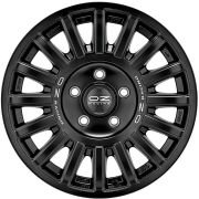 O.Z. Rally Raid 18X8.5 6X139.7 ET+25 Matt Black + Silver Lettering