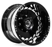 Black Wolf 1163 16X10 5X139.7 ET-45  BF