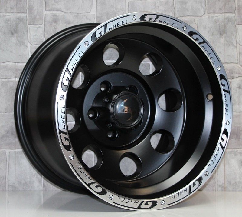 GT 531 15X10 5X114.3 ET-44  Matt Black