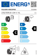 Falken 235/55R18 104V XL Eurowinter HS02 Pro