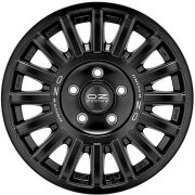 O.Z. Rally Raid 18X8.5 6X139.7 ET0 Matt Black + Silver Lettering