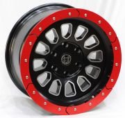 Black Wolf 571 18x9.0 6X139.7 ET0 MB/RED