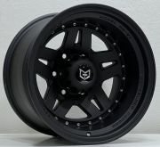 Tork 3917 16X10 6X114.3 ET -44 Matt Black