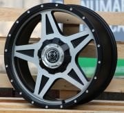 Black Wolf  20X9.0 6X139.7 ET0 Matte Black